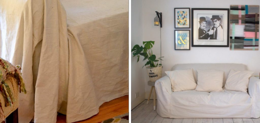How to Make a Sofa Cover Easy