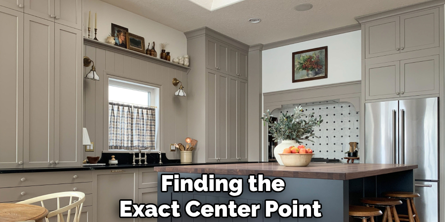Finding the
Exact Center Point
