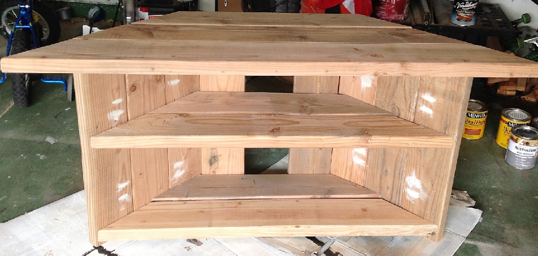 How to Build a Corner TV Stand