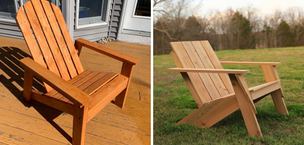 How to Build an Adirondack Chair