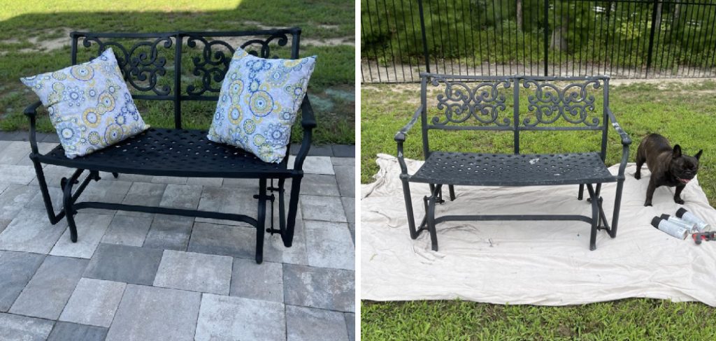 How to Clean Black Metal Outdoor Furniture