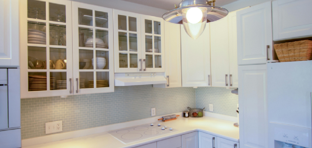 How to Decorate Glass Kitchen Cabinets