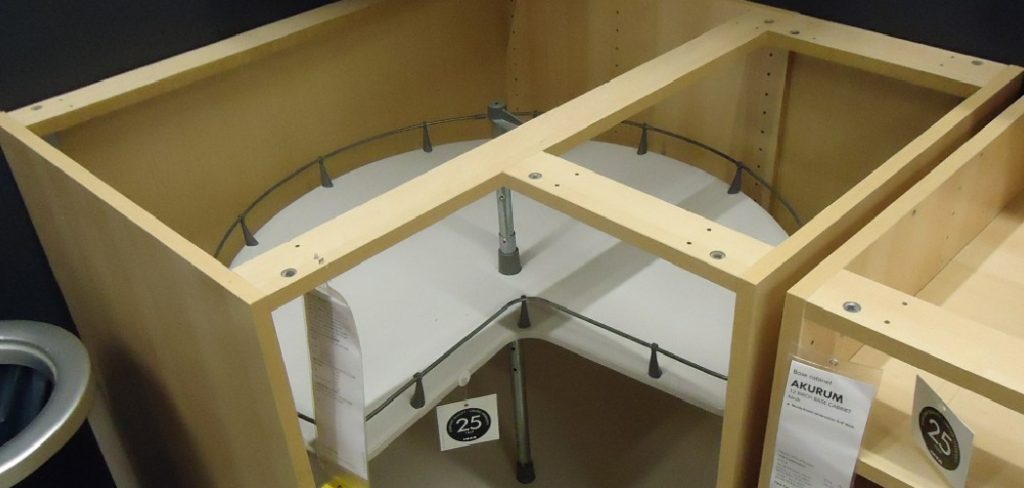 How to Install Lazy Susan Cabinet