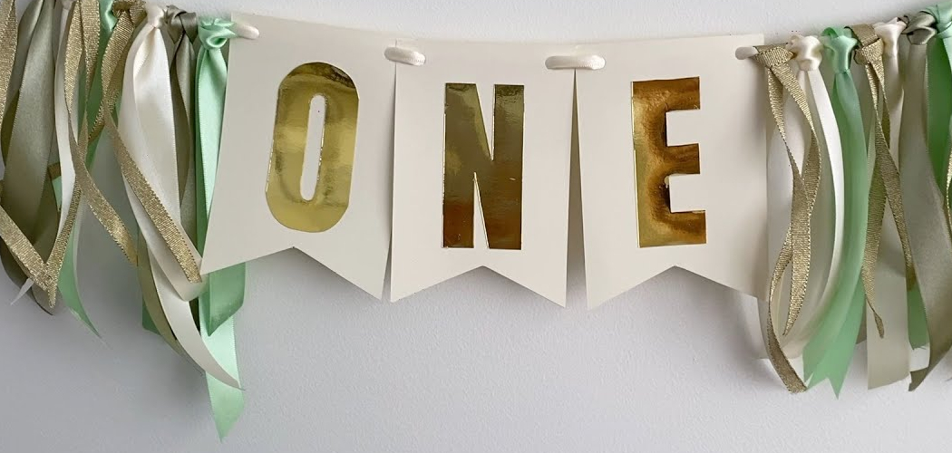 How to Make a High Chair Banner