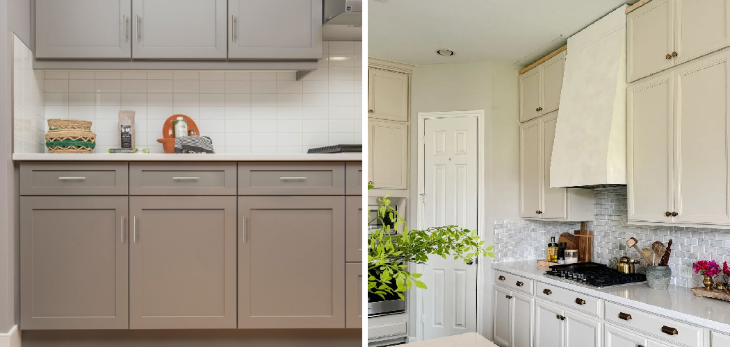 How to Paint Kitchen Cabinets