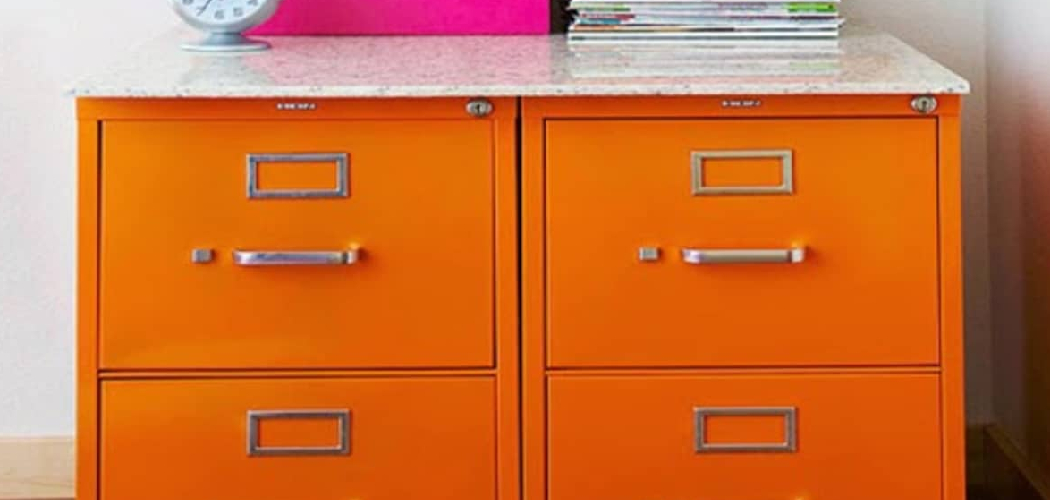 How to Paint a Filing Cabinet
