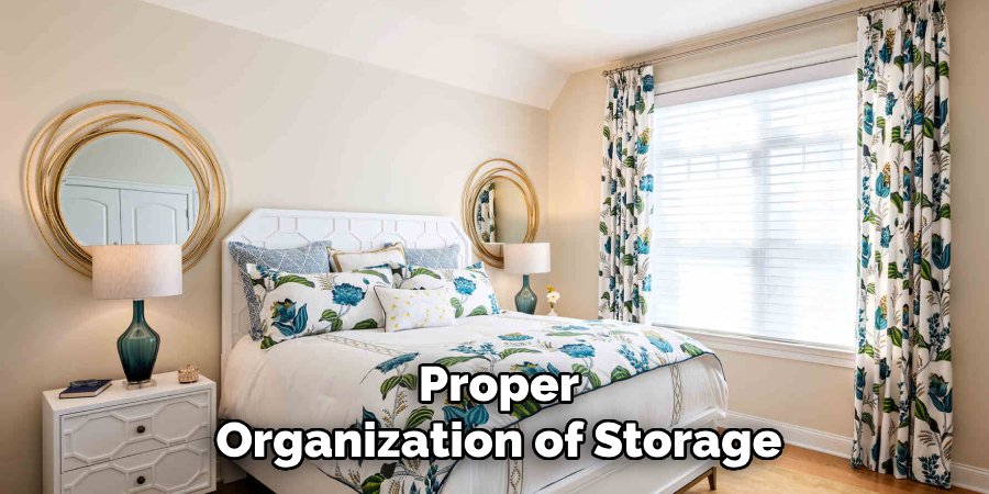 Proper Organization of Storage