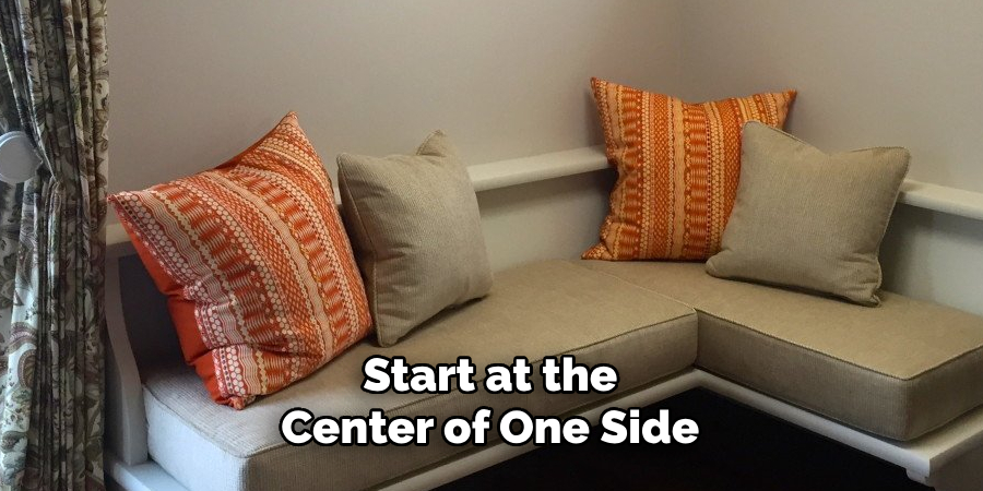 Start at the Center of One Side