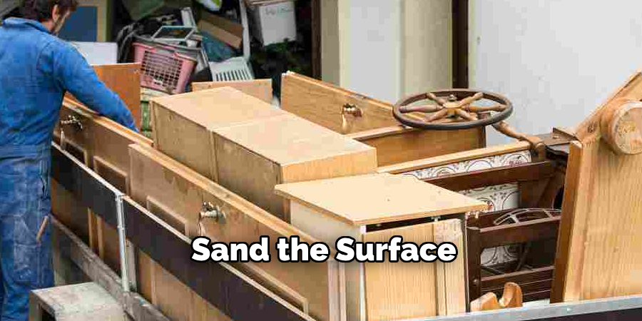 Sand the Surface