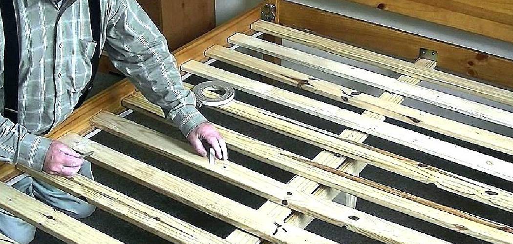 How to Fix Wood Bed Side Rails
