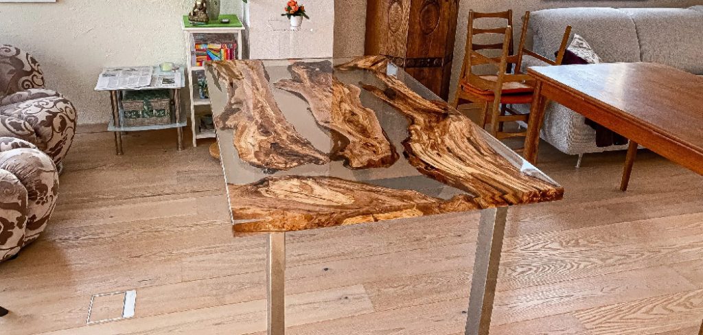 How to Make a Live Edge Table With Epoxy