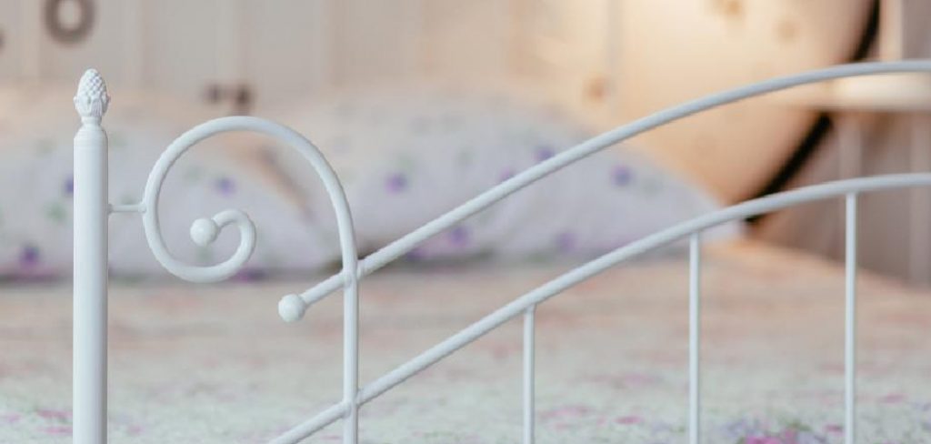 How to Paint Metal Bed Frame