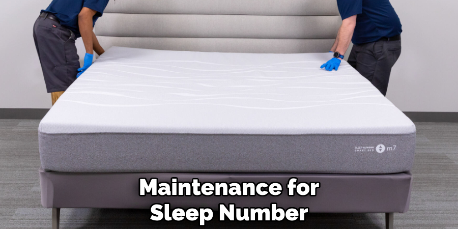 Maintenance for
Sleep Number