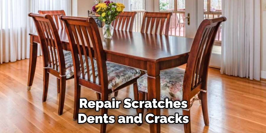 Repair Scratches, Dents, and Cracks