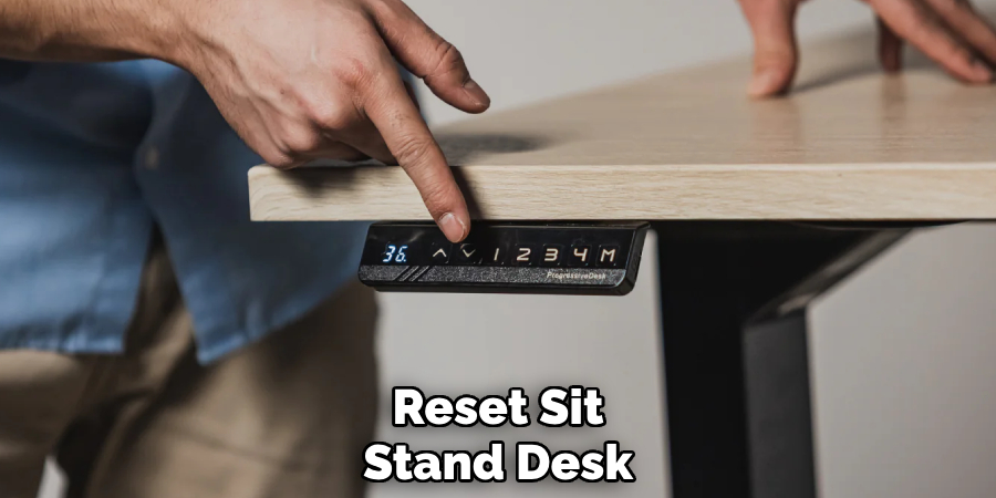 Reset Sit
Stand Desk