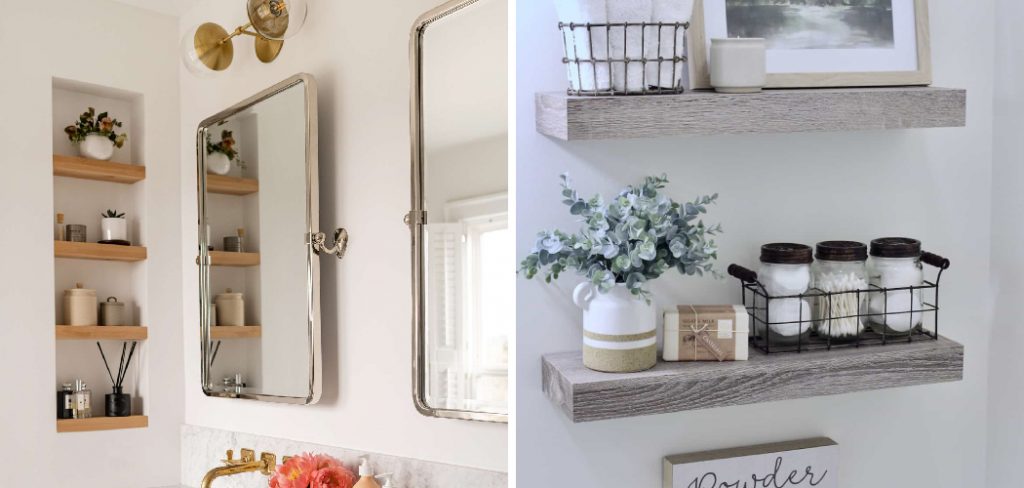 How to Decorate Bathroom Shelves
