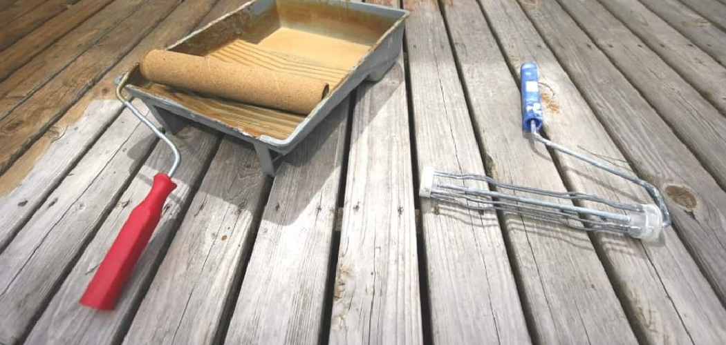 How to Stain Outdoor Furniture