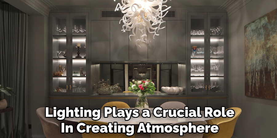 Lighting Plays a Crucial Role
In Creating Atmosphere