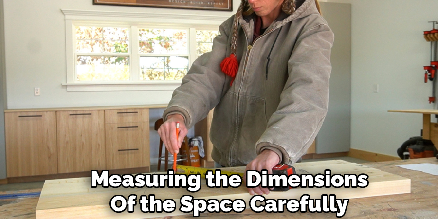 Measuring the Dimensions
Of the Space Carefully