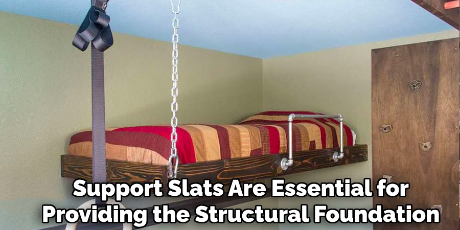 Support Slats Are Essential for
Providing the Structural Foundation 