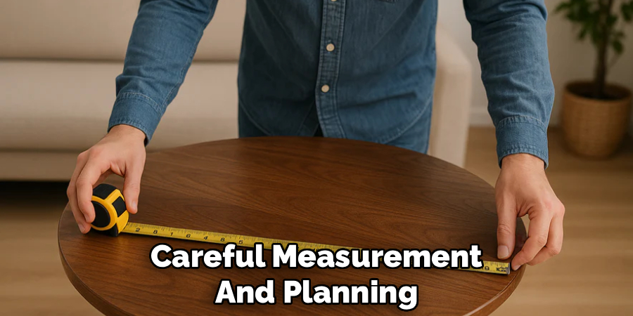 Careful Measurement
And Planning 