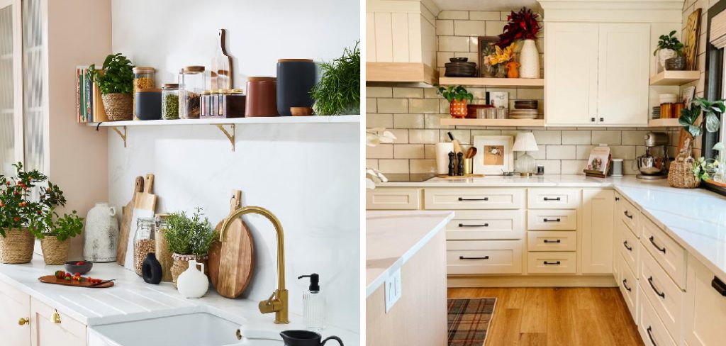 How to Decorate Kitchen Shelves