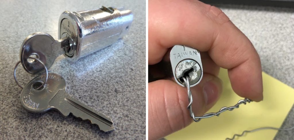 How to Pick File Cabinet Lock