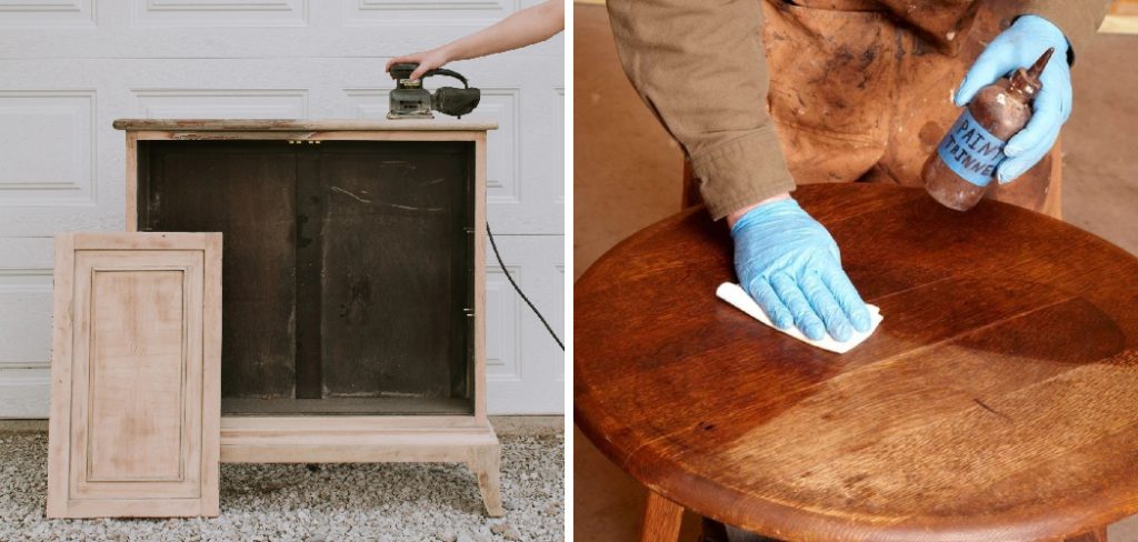 How to Refinish Wood Furniture with Stain