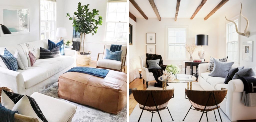 How to Style a White Couch