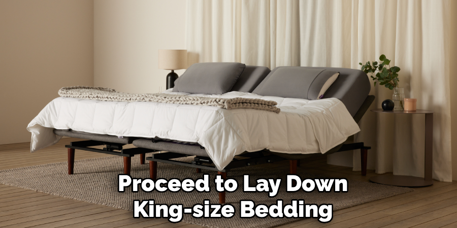 Proceed to Lay Down
King-size Bedding