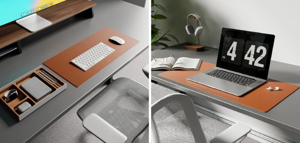 How to Flatten Desk Mat