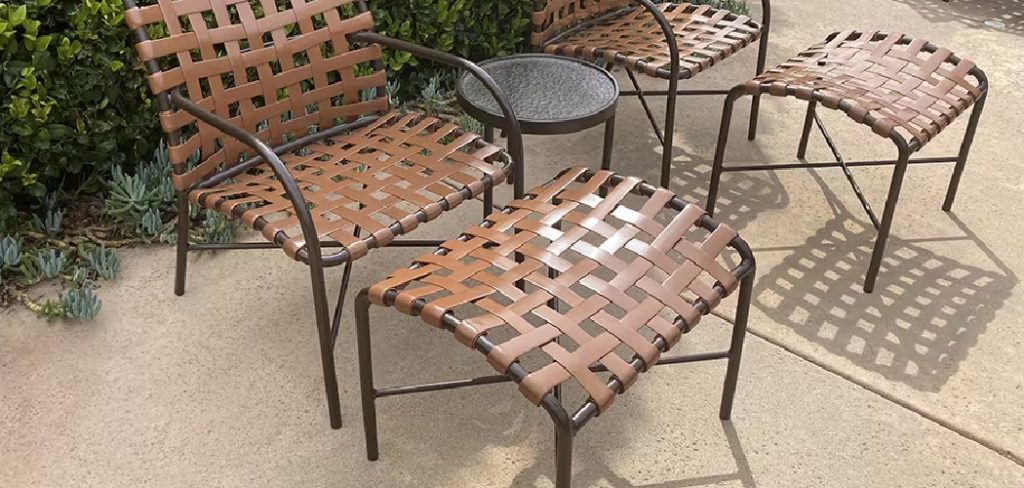 How to Identify Brown Jordan Outdoor Furniture