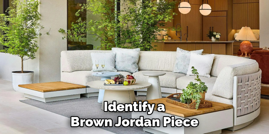 Identify a Brown Jordan Piece