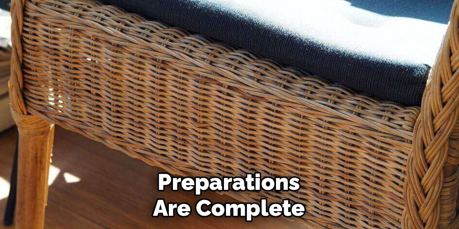 Preparations Are Complete